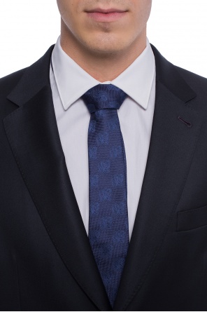 Tie with a tiger head motif, zdjęcie 2 Tie with a tiger head motif od Gucci